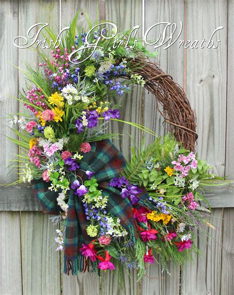 Irish Girls Wreaths Top Quality Handmade Artisan Floral Wreaths For