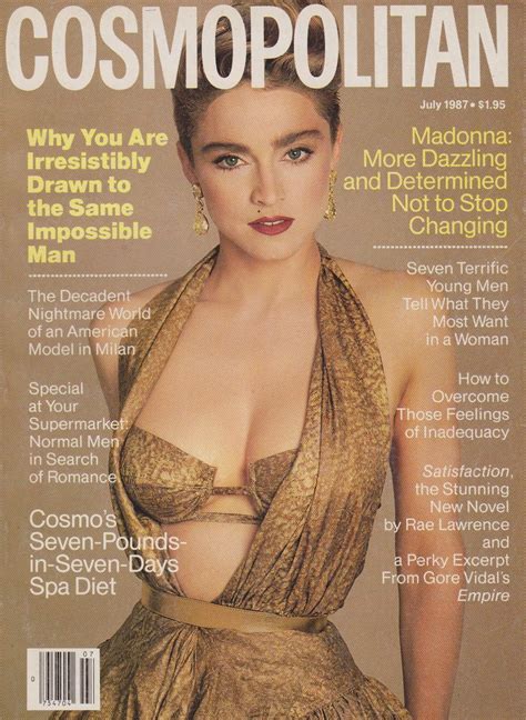 MADMUSIC1 My Madonna Collection MAGAZINE Cosmopolitan US July 1987