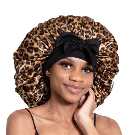 Bonnet Queen Large Silk Bonnet For Sleeping Satin Bonnet Big Hair