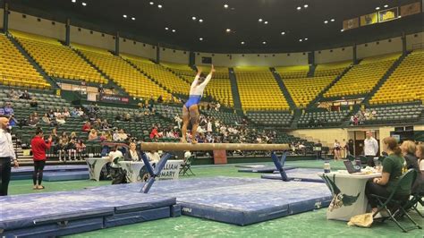 Scsu Gymnastics Highlights At Gec Championships Youtube