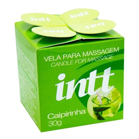 Vela de massagem beijável 40g Intt Caipirinha Sex Shop Mundo Erotico