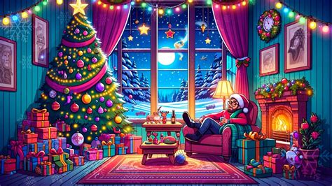 Christmas Vibes 🎅 Lofi Hip Hop Mix 🎄 Stress Relief Relaxing Healing