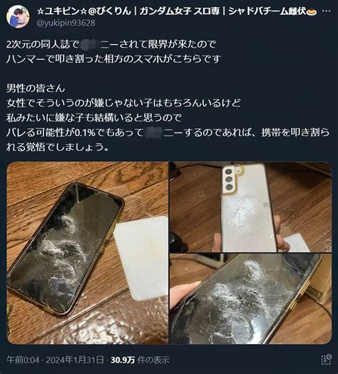 Pour avoir regardé du hentai une fille détruit le téléphone de son petit ami Funeral For A Manga