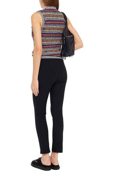 RAG BONE Simone Twill Cotton Blend Skinny Pants THE OUTNET