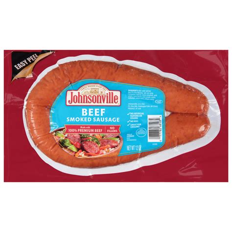 Johnsonville Beef Sausage Nutrition | Besto Blog