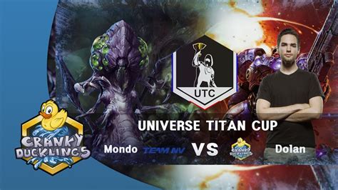 Dolan Vs Mondo Tvz Universe Titan Cup Show Match Starcraft