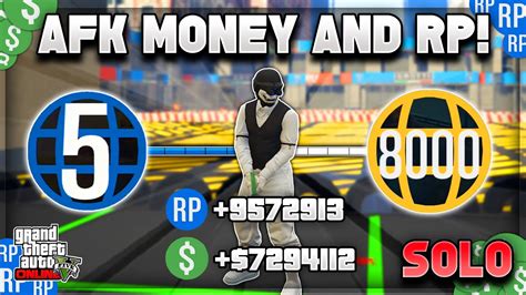 Working Solo Afk Money Rp Method In Gta Online Gta Make