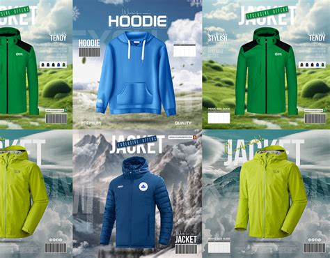 jacket social media poster design behance