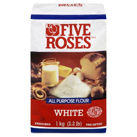 Buy Five Roses Flour All Purpose White 1 kg | Sobeys Inc.