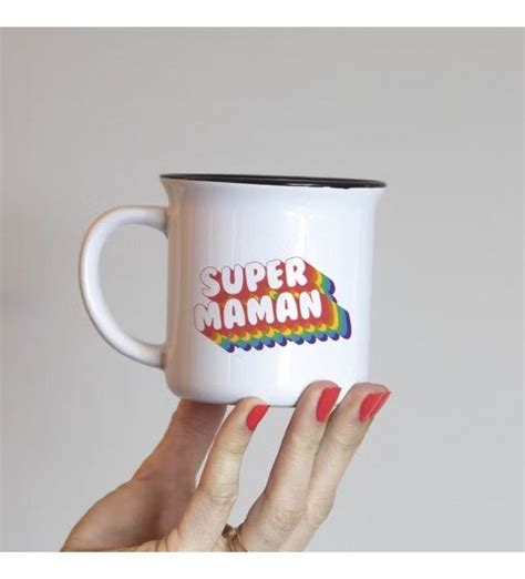 Bibiche Fait Son Cirque Mug Super Maman