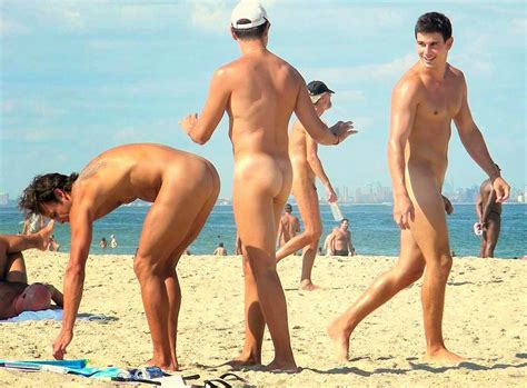 Sportsman Bulge Naked Nude Beach
