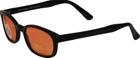 Original KD's Sunglasses KD X Original KD Sunglasses Orange Lens Biker ...