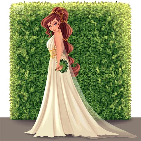 Megs Wedding Look Is Absolutely Celestial Disney Princesses As