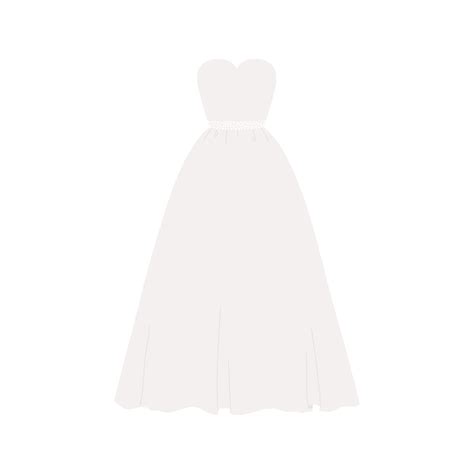 White wedding dress. Fashion bride dress. Template for greeting card