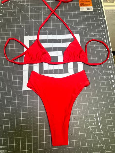 Reversible Bikini Sewing Pattern Bundle Set Cheeky Thong Bikini Pattern Xs Xl Instant