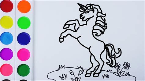 Imagenes Para Imprimir Y Pintar De Unicornios Dibujos De Ninos