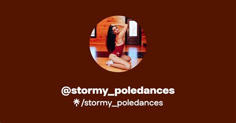 Stormy Poledances Instagram Linktree