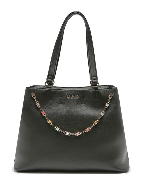 Sac porté épaule Liu Jo black en vente au meilleur prix