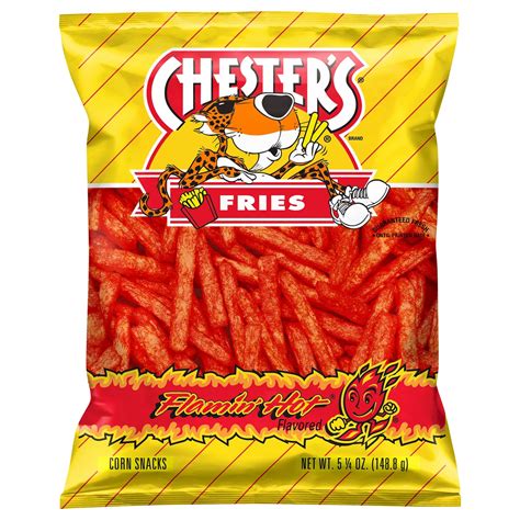 Chester S Flamin Hot Fries Shop Chips At H E B