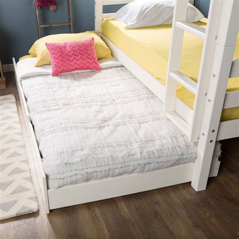 Manor Park Solid Wood Twin Trundle Bed Twin Trundle Bed Trundle Bed