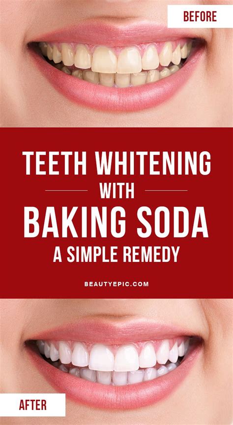 whiten  teeth  baking soda   ways baking soda