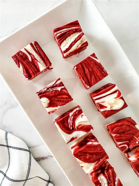 Red Velvet Fudge All She Cooks