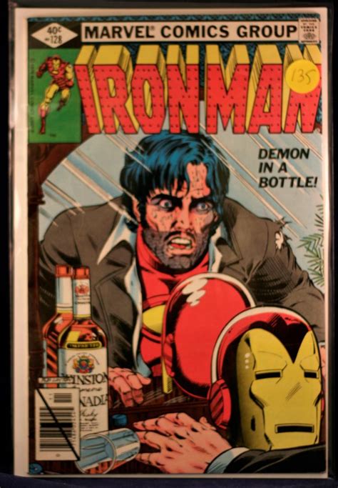 Sold At Auction Iron Man 128 Demon In The Bottle Key High Grade Comic