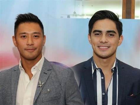 In Photos Kapuso Actors Juancho Trivino And Rocco Nacino Renew