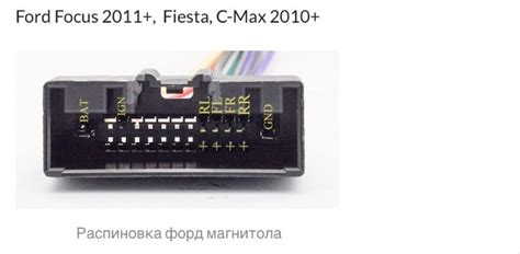 Распиновка магнитолы форд фокус 2 - Motokomo.ru