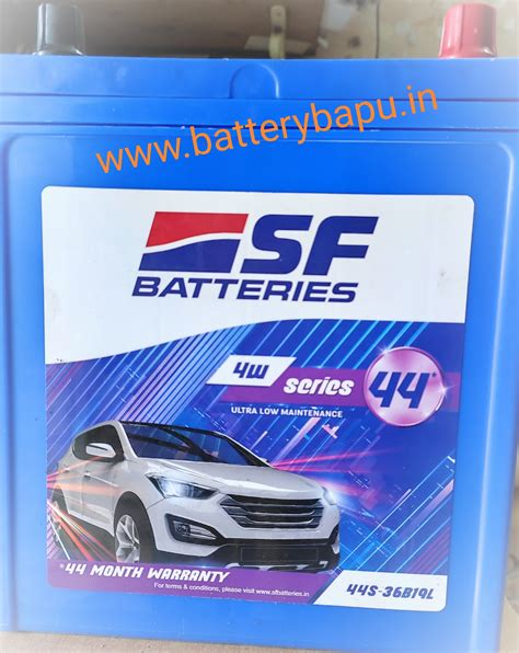 Buy SF 36B19L 12V 35AH Car Battery Online Battery Bapu