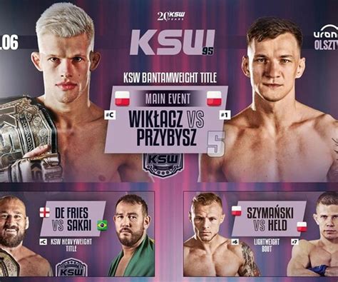 Ksw Kolejno Walk Karta Walk Gali W Olsztynie Kto Walczy Dzisiaj