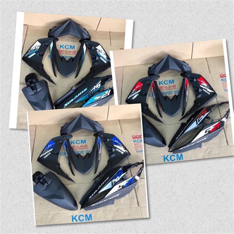 Coverset Hld Yamaha Ego Solariz Rc Edition Siap Tampal Shopee Malaysia