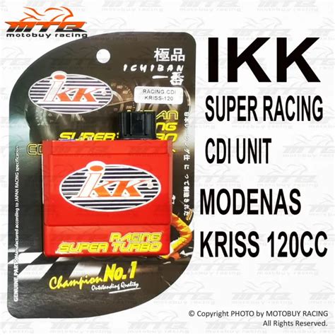 IKK SUPER TURBO RACING CDI UNIT FOR MODENAS KRISS 120 Lazada