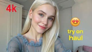 K Micro Bikini Sheer Transparent Try On Haul Amazing Transparent Lingerie On Haul With Tina