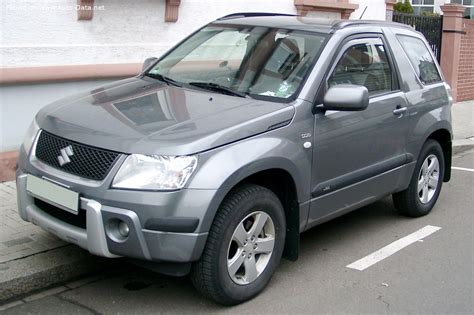 suzuki grand vitara ii  door technische daten verbrauch masse