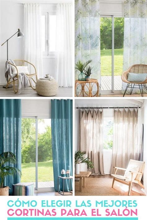 Cómo Elegir Las Cortinas Para El Salón Valance Curtains Ideas Para