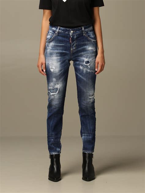 Dsquared2 Outlet: Jeans damen | Jeans Dsquared2 Damen Denim | Jeans ...