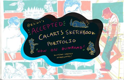 Accepted CalArts Sketchbook 2019