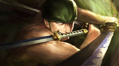 Zoro One Piece 3 Swords Anime Wallpaper