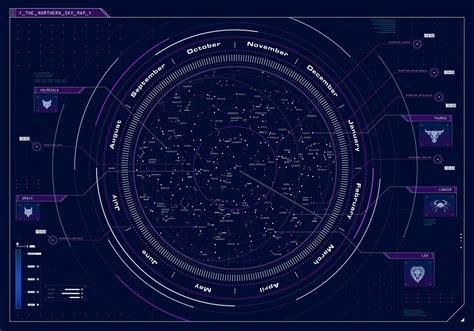 map   northern sky  behance