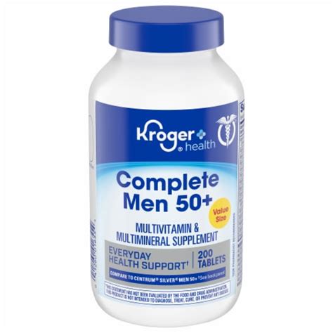 Kroger® Mens 50 Complete Multivitamin Tablets 200 Ct Ralphs