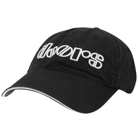 The Doors Logo Adjustable Baseball Cap