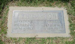 Thomas Richard Jefferson Thompson 1873 1953 Homenaje De Find A Grave