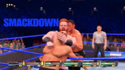 Wwe K Smackdown Brawling Brutes Vs Imperium Youtube