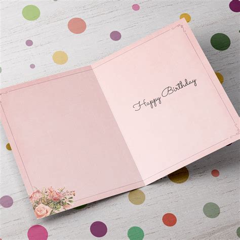 Buy Personalised Any Age Birthday Card Pink Floral Tea Pot For Gbp 1