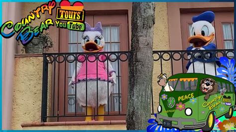 Donald And Daisy Duck Meet And Greet Hollywood Studios 2022 Youtube