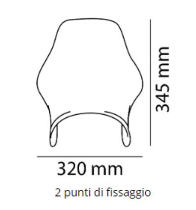 Cupolino Puig Naked per varie moto a faro tondo fumè scuro