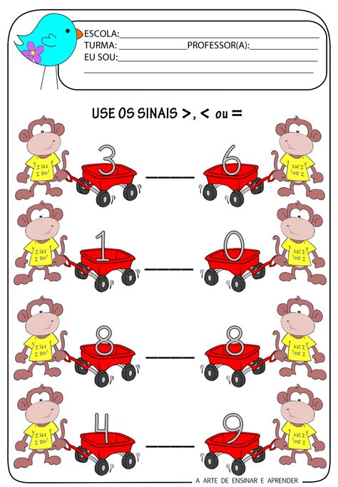 Sinais De Maior Que E Menor Que - 8