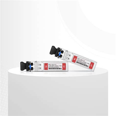 Black Box 1000BASE-LX 1310nm SMF 10km LC SFP Optical Transceiver (2PK) (LFP-BB-1G-LX-2PK)