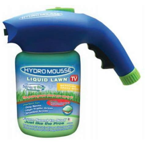 Hydro Mousse 17000-6 Liquid Lawn Bermuda Grass Seed, Spray-n-Stay, As Seen On TV - Walmart.com